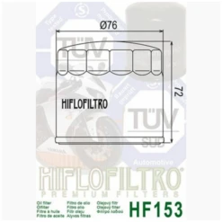 Oliefilter HF153
